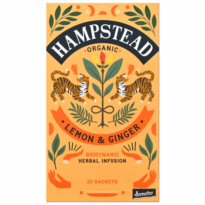 햄스테드 레몬 앤 진저, 1.5g, 20개입, 1개 - 쿠팡