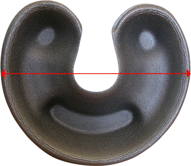 중화받침대 소 파마받침대 소, 1개