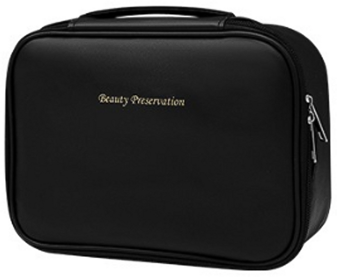 베러브라이트 사각 손잡이 대용량 뷰티 파우치 방수 화장품 파우치