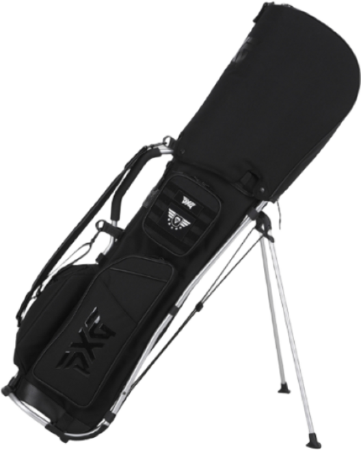 카네정품 PXG 알루미늄 라이트웨이트 스탠드백, 블랙, 블랙(BLACK)