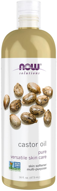 나우푸드 캐스터 오일 퓨어, 473ml, 1개