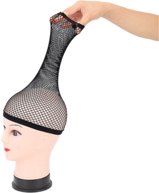 DL PKFARM 가발 헤어 그물망 잔머리 고정 머리망, 4세트