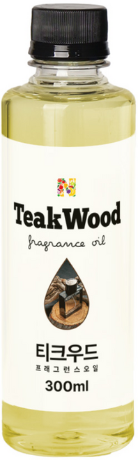 티크 우드 프래그런스 오일 300ml 13678 향수 캔들 디퓨저 방향제 만들기 원료 향료, 1개