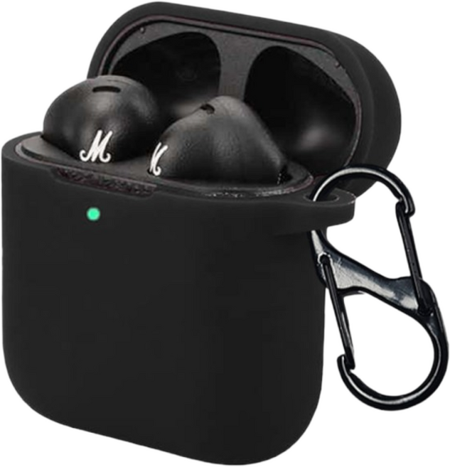 마샬 마이너4 하우징 컬러 슬림핏 케이스, 블랙, 1개