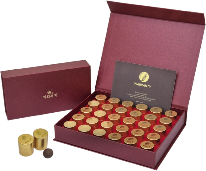 [와와부자] 개구리 공진단 운동선수 보양식 간편섭취 와와단 30정 한달분, 1박스, 120g