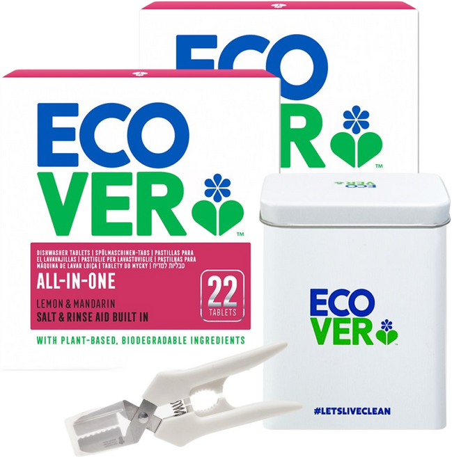 에코버 올인원 식기세척기세제 비기너팩, 1세트