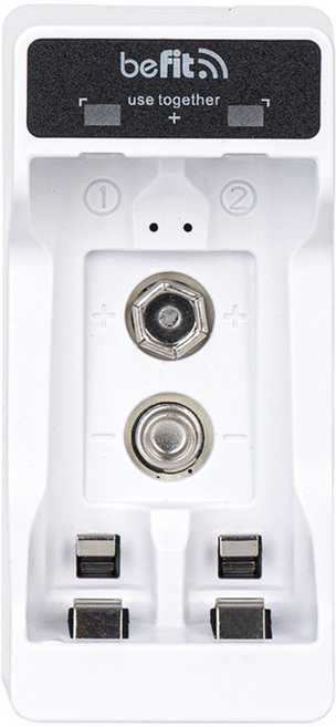 비핏 2구 9V 충전기 AA/AAA/9V, 1개