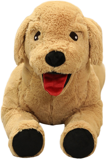 구쯔야 리트리버 고시그 골덴 인형 애착인형 동물인형 대형 선물, 70cm
