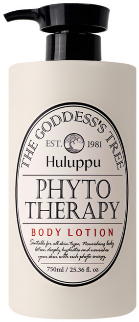 훌루푸 피토테라피 퍼퓸 수분막 보습효과 우디향 바디로션, 1개, 750ml