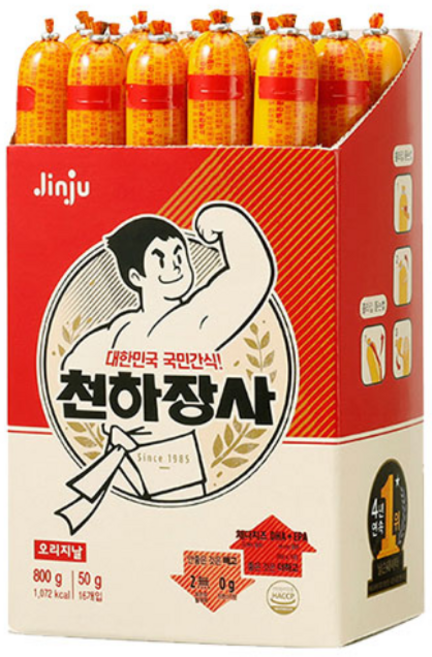 천하장사 오리지널 간식용 소시지, 800g, 1개