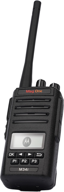 모토로라 최신 업무용 디지털무전기 M34i 1대, 291g M34i, 1개