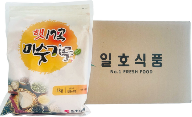 [일호식품] 시골향기 햇17곡 미숫가루 1Box, 10개, 1kg