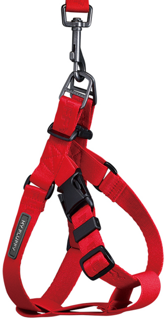 마이플러피 노터치 밴드 하네스, 레드, 1개