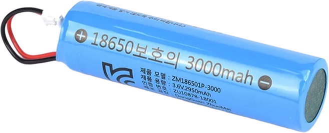 18650 배터리 3.6V 2950mAh 케이블 타입 무선선풍기 진공쌀통 수리용, 1개