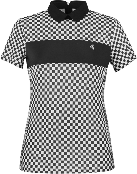 김영주 여성 골프웨어 루비나 카라 반팔 티셔츠