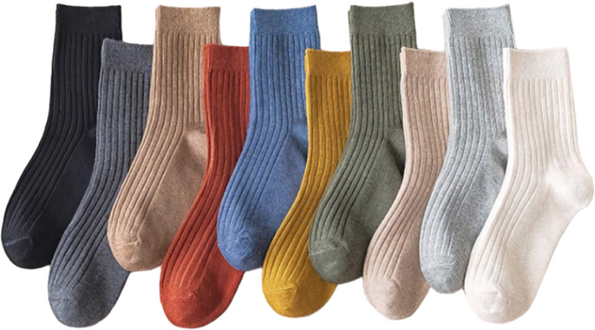 데일리골지양말 10p세트(혼합 10p 모노컬러 10p)