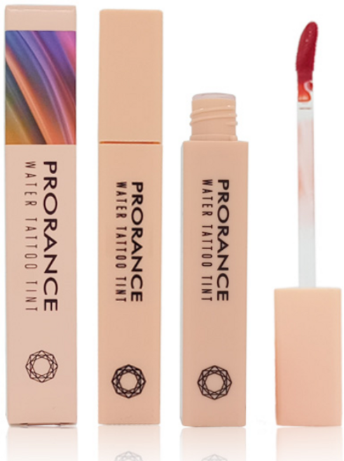 프로랑스 워터 타투 틴트 립 글로즈, 03호 레드, 1개