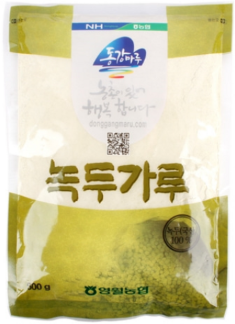 [영월농협] 국산 녹두가루, 1개, 500g