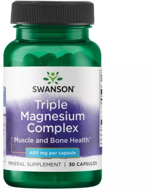 스완슨 트리플 마그네슘 컴플렉스 400mg 캡슐, 30정, 1개