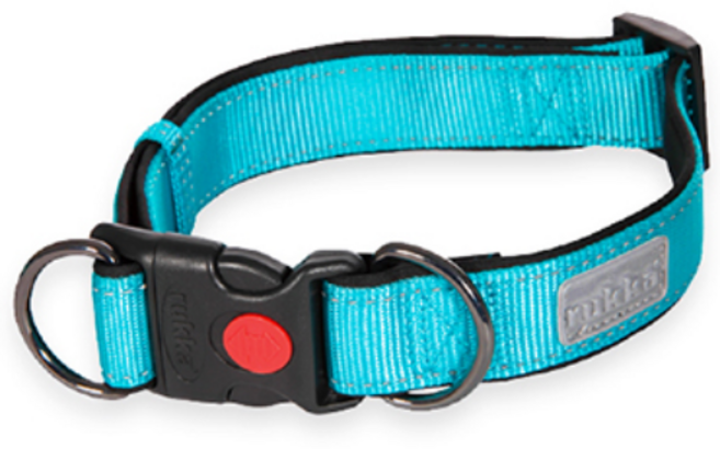 [루카펫 코리아] 솔리드 목줄, 터콰이즈, 1개