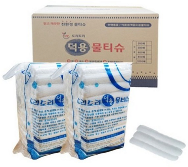 업소용 물티슈 덕용 물티슈 70g 800매, 1개