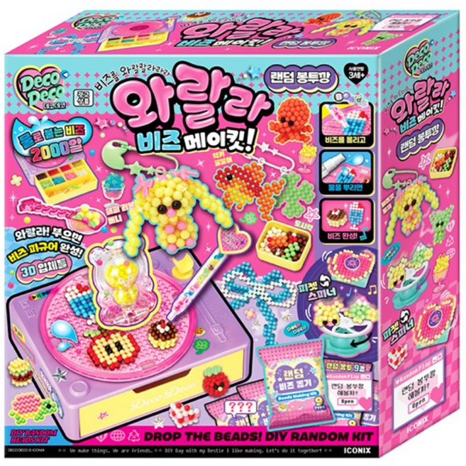 데코데코 와랄라 비즈 메이킷, 1개, 단품