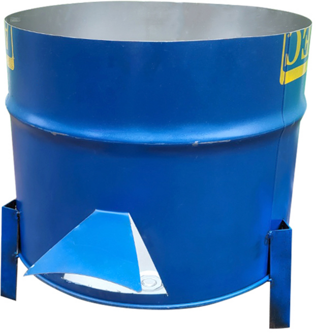드럼 소각통 M (공사현장 주택마당 공터 캠핑 등 야외용 소각통 소각로 화덕), 1개