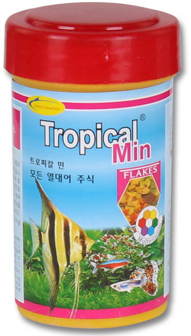 서울아쿠아리움 트로피칼 민 물고기 배합사료 소, 15g, 1개