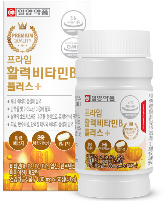 일양약품 프라임 활력 비타민B 플러스, 60정, 1개