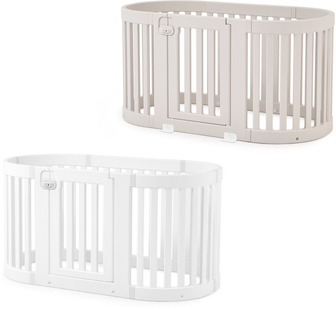 텍미홈 확장형 펫룸 강아지 울타리 애견 펜스 무한확장 커스텀 호환 전제품, 오픈형 세트, 화이트