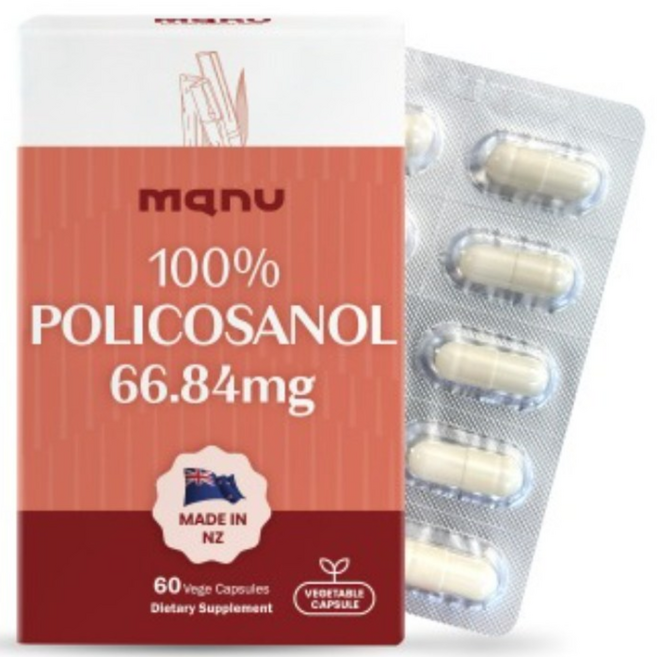 마누 100% 폴리코사놀 66.84mg 60캡슐, 1개, 60정