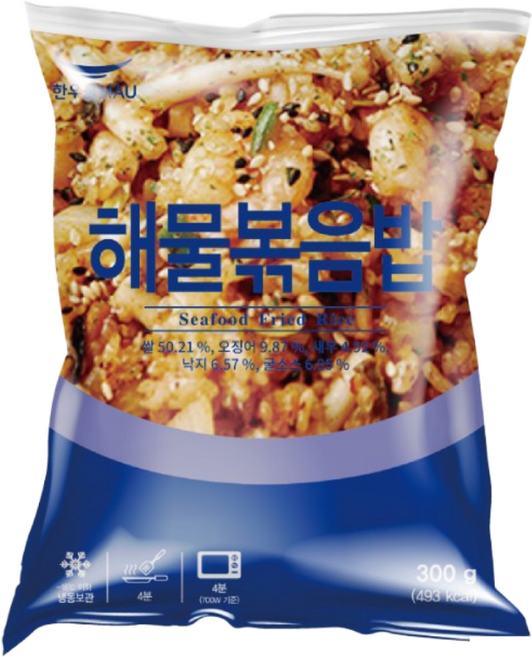 [치타마켓] 한우물 해물볶음밥 300g, 5개