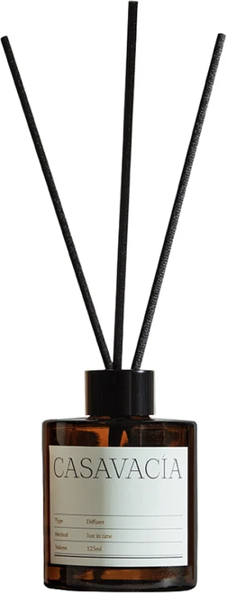 카사바시아 숙면 불면증 디퓨저 방향제, 1개, 125ml, 아몬드코코넛 - 쿠팡