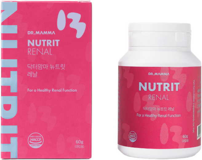 닥터맘마 강아지 뉴트릿 영양제, 신장, 60g, 1개