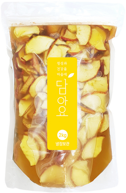 담아요 수제 사과청(정백당), 1개, 1개입, 2kg