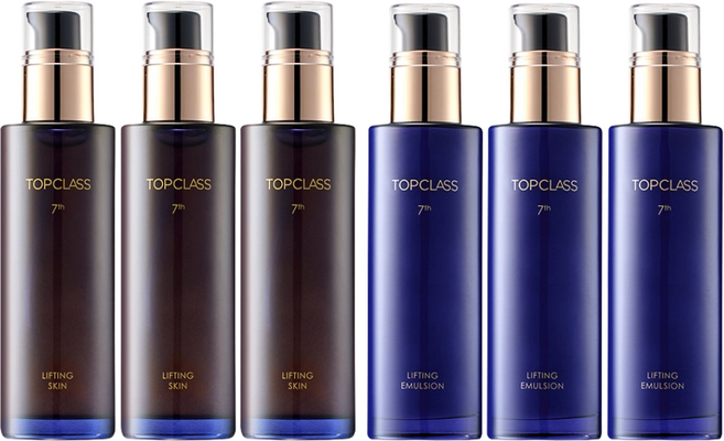 참존 3+3 탑클래스 리프팅 듀오 스킨 로션 120ML 총6개, 1세트