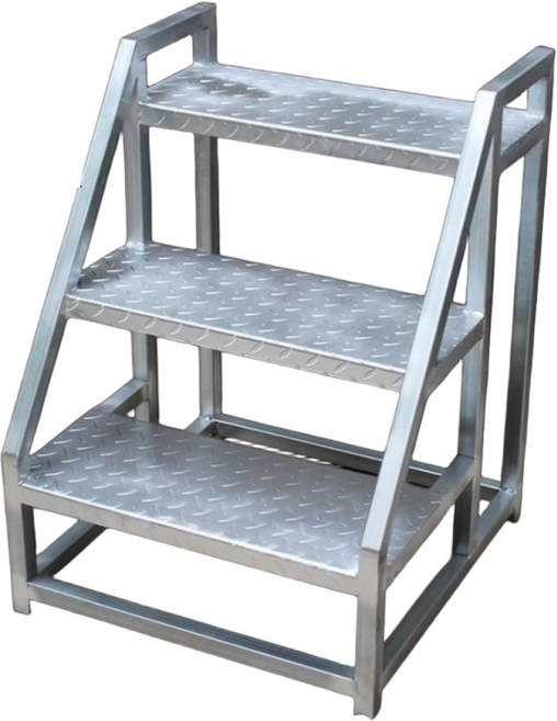 낭만샵 3단 계단발판 보조 조립식 디딤판 가정용 안전 사다리, 70cm