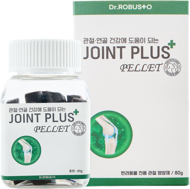 닥터로브스토 조인트플러스 강아지 관절 영양제 건강 슬개골 탈구 뼈, 80정, 뼈/관절강화, 3세트