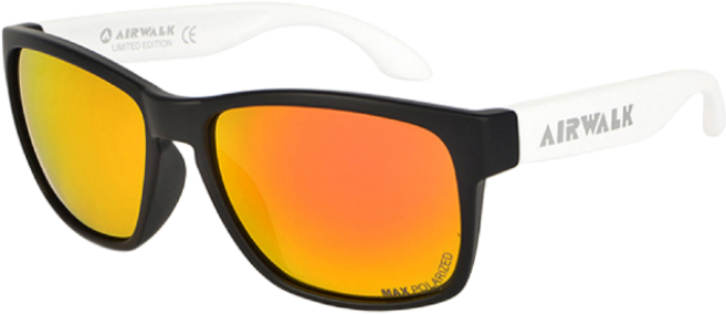 에어워크 편광선글라스 FINO 스포츠 선글라스, 화이트오렌지, 1개