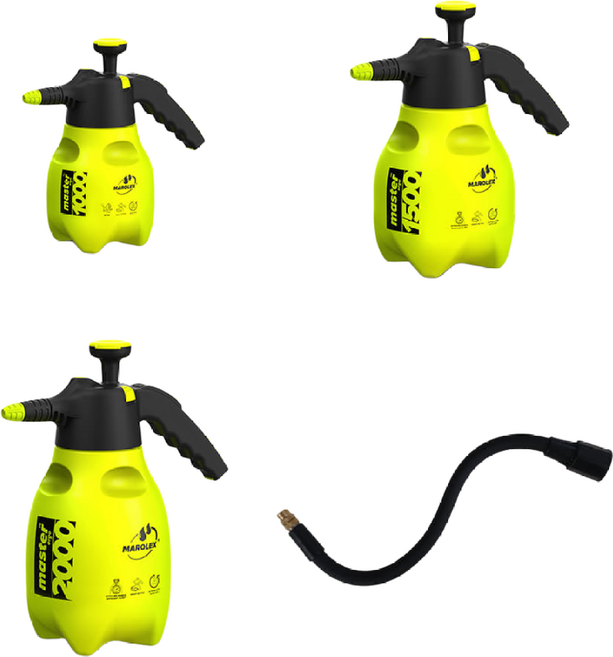 마로렉스 압축분무기 플렉시블 노즐세트 1000 1500 2000 원예 세차 소독 다용도 분무기