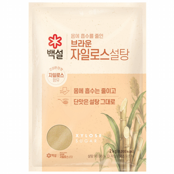 백설 자일로스 설탕, 2kg, 1개