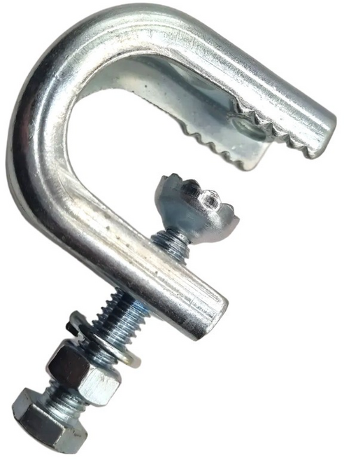 빔클램프 C형강(중) 3/8 5개입 악어이빨 배관자재 클램프