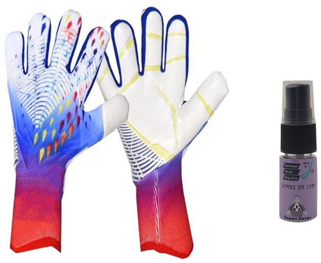 wrikri 스파이더 무늬 축구 골키퍼 장갑 ver2, 멀티6호, 1개