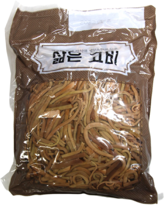 10kg 중국산삶은고비 수입고비 데친고비 데침고비 식당 업소용 급식 도매, 1kg