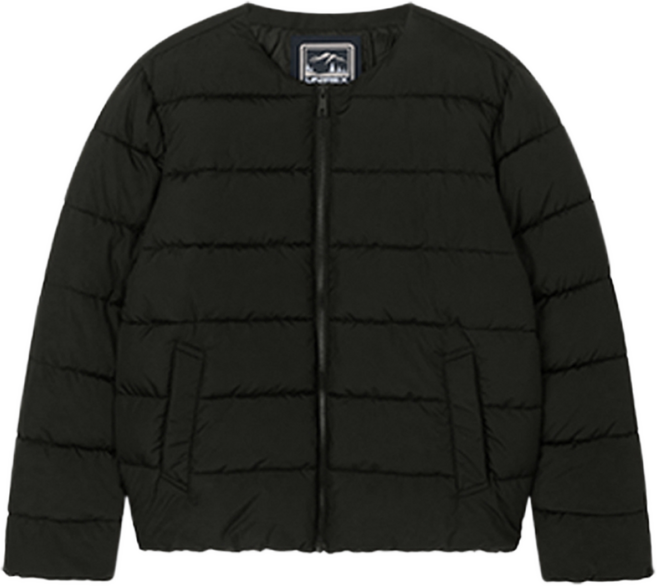 남녀공용 웰론 보온 겨울 재킷 긴팔 U넥점퍼 베이직 tnt082