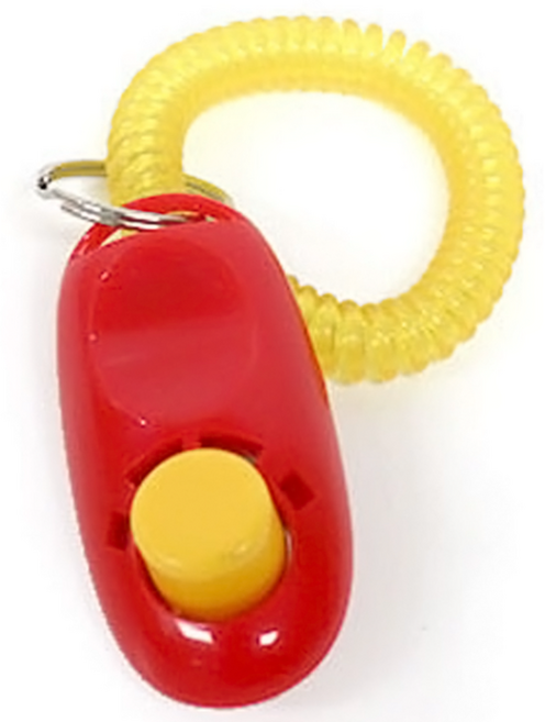 앵무새 용품 딸깍 주의집중 훈련 클릭커 / 새 앵무새 훈련 클릭커 앵무새훈련 교육 용품 두뇌개발, 1개