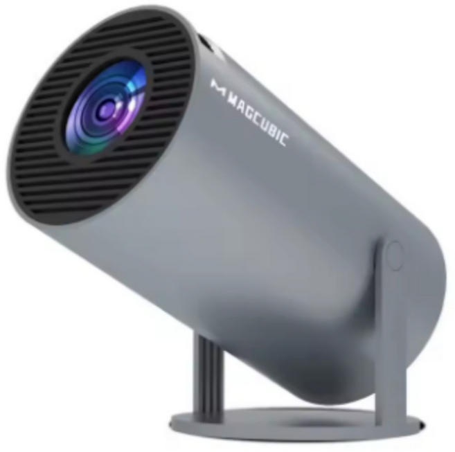 HY300 미니 빔프로젝터 휴대용 가정용 홈시네마 한국어지원 아이폰 안드로이드 130인치, HY300-Grey