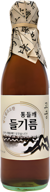 전통압착 고소한 통들깨 100% 방앗간 고궁들기름(주)경성, 350ml, 1개