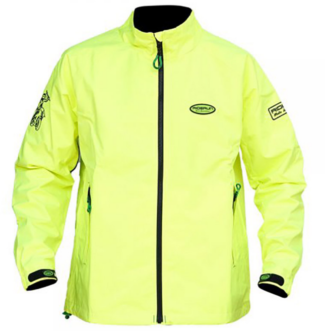 라이더런 바람막이 오토바이 자켓(네온) 사계절 자전거 바람막이 (비니사은품증정), XL