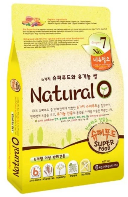 네츄럴오슈퍼푸드6kg 면역력 증진, 슈퍼푸드+쌀, 1개, 6kg - 쿠팡